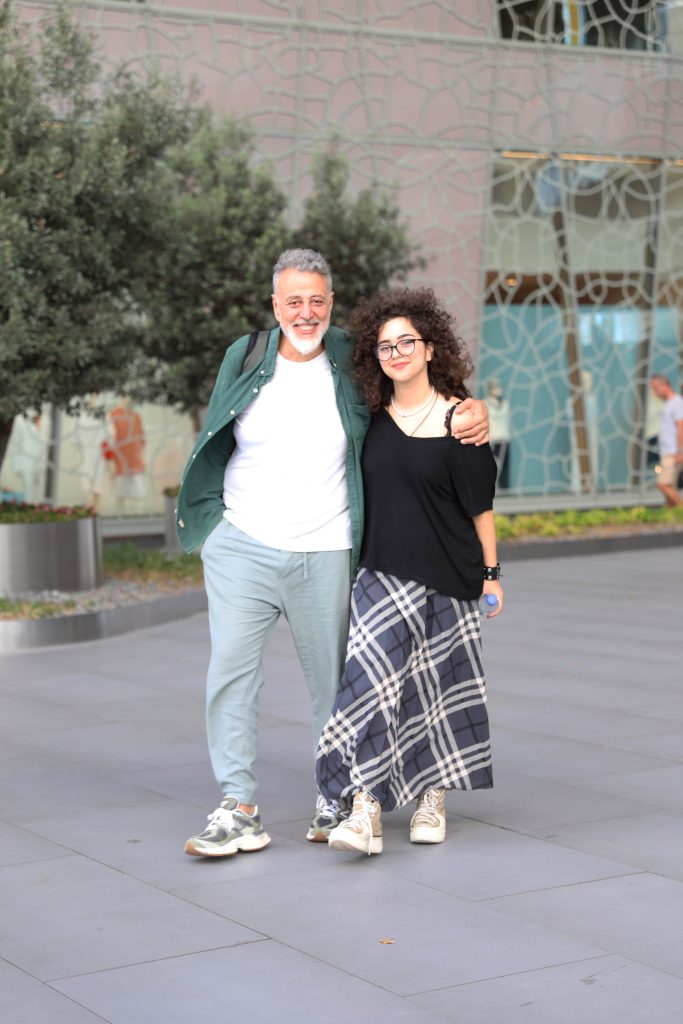 Hamdi Alkan'dan baba kız günü!