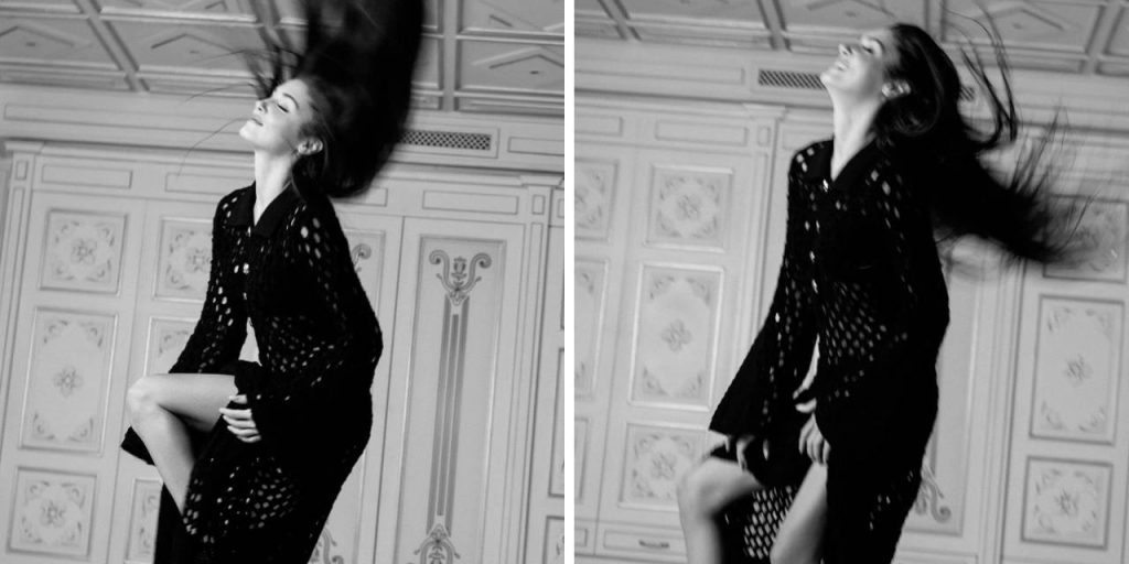 Hande Erçel'in 'özgür' pozları dikkat çekti
