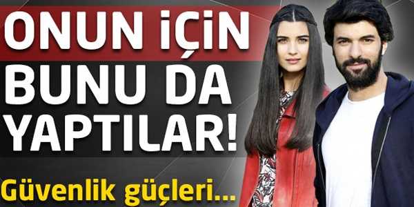 Hayranları sette izdiham yarattı!