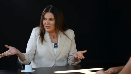 Hülya Avşar'ın programında Deniz Seki