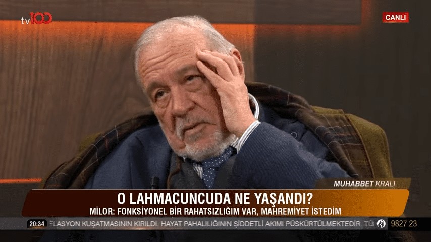İlber Ortaylı, canlı yayında rahatsızlandı! İlber Ortaylı