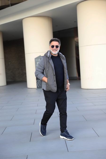 İzzet Yıldızhan'ın şık tarzı!