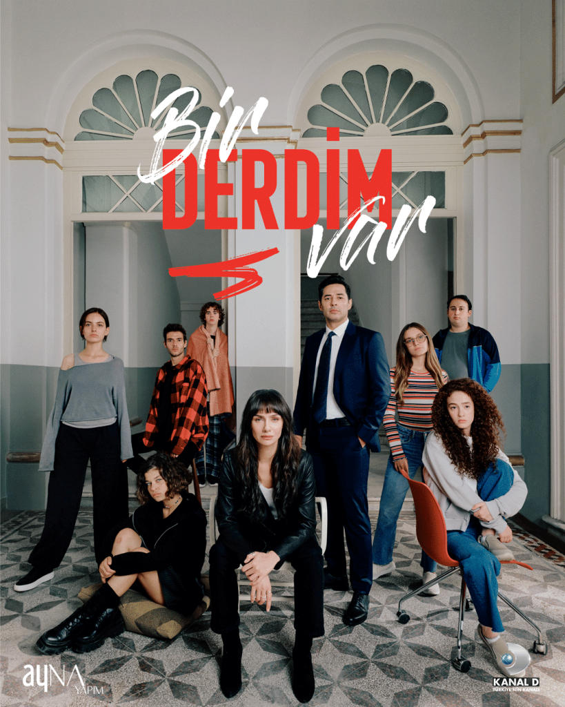 Kanal D'nin merakla beklenen "Bir Derdim Var dizisinin afişi yayınlandı!