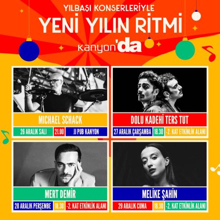 Kanyon'un yılbaşı sahnesine ünlü akını!