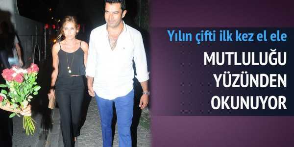 Kenan İmirzalıoğlu ile Sinem Kobal el ele