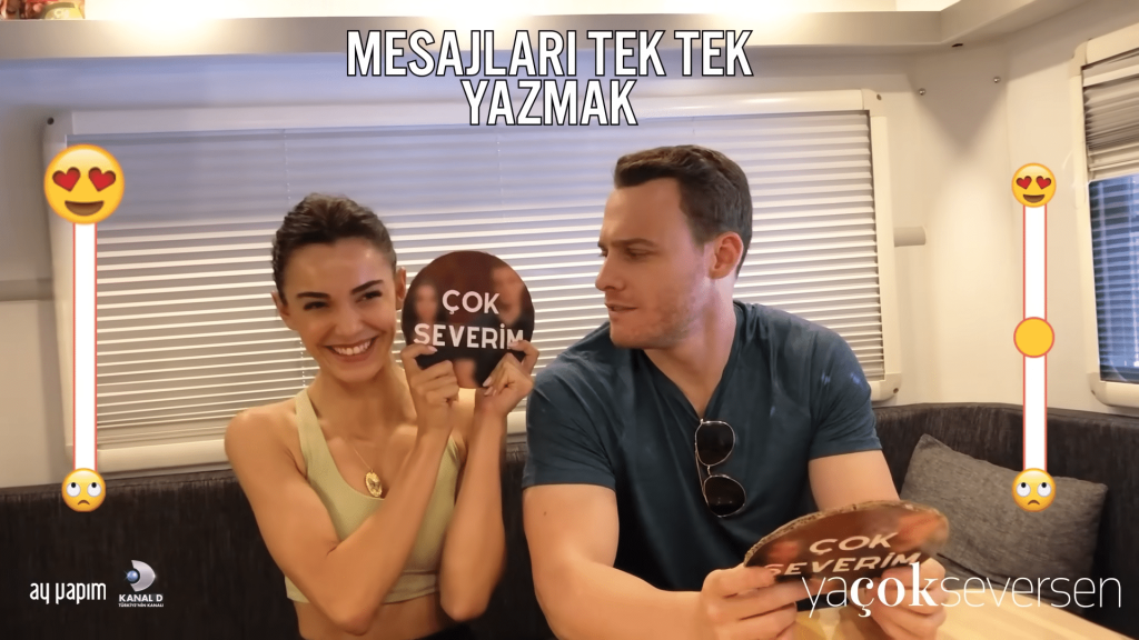 Kerem Bürsin ve Hafsanur Sancaktutan "Ya Çok Seversen" setinde eğlenmeye devam ediyor!