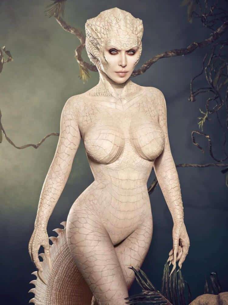 Kim Kardashian'ın cadılar bayramı kostümü şaşırttı!