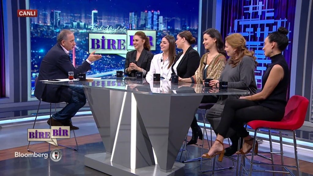 Kızılcık Şerbeti oyuncuları Fatih Altaylı ile Bire Bir programına konuk oldu!