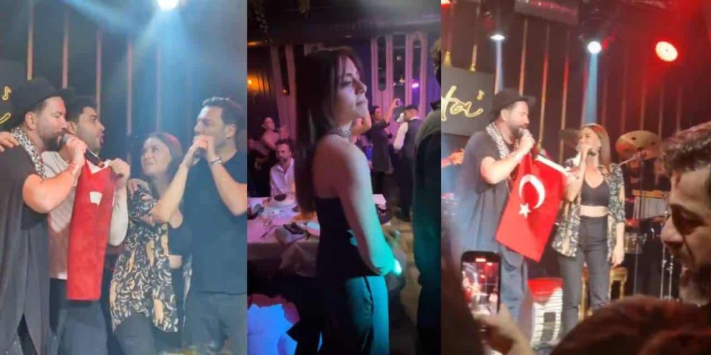Kızılcık Şerbeti'nin yılbaşı eğlencesine İzmir Marşı damgasını vurdu
