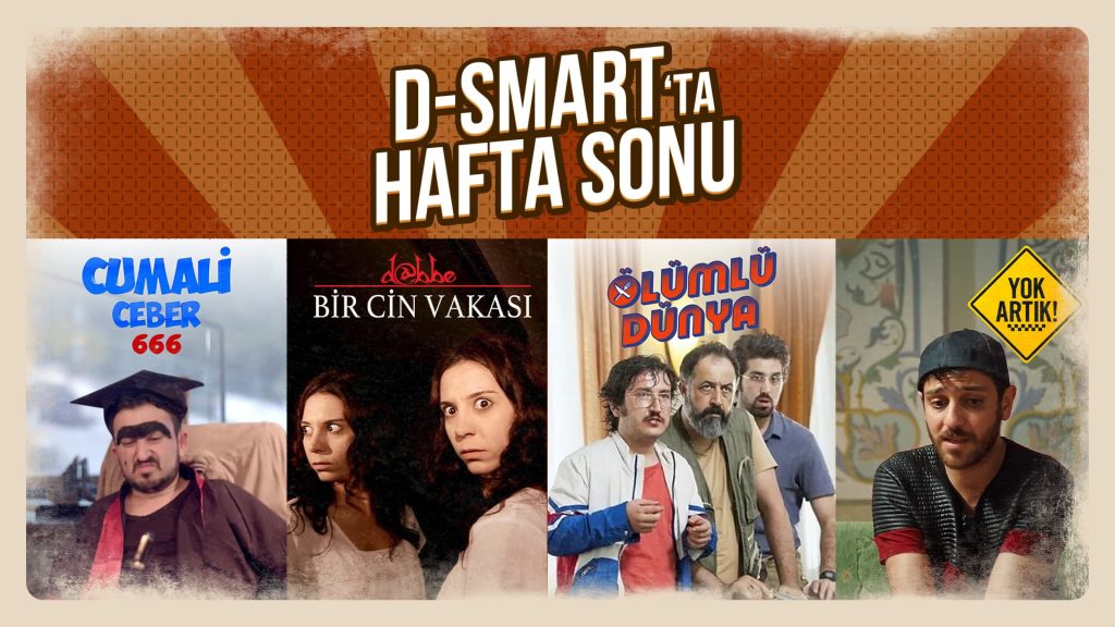 Komedi ve korku sinemasının en iyi örnekleri bu hafta sonu D-Smart’ta!