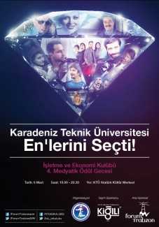 KTÜ Medyatik Ödül Gecesi'nde en iyi dizi hangisi seçildi?