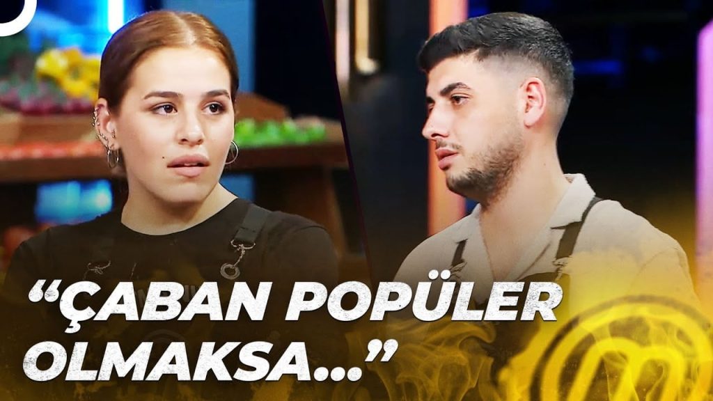 MasterChef'te Burak ve Fatma Nur kavgası!