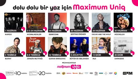Maximum Uniq Açıkhava bu yaz da rengarenk geçecek