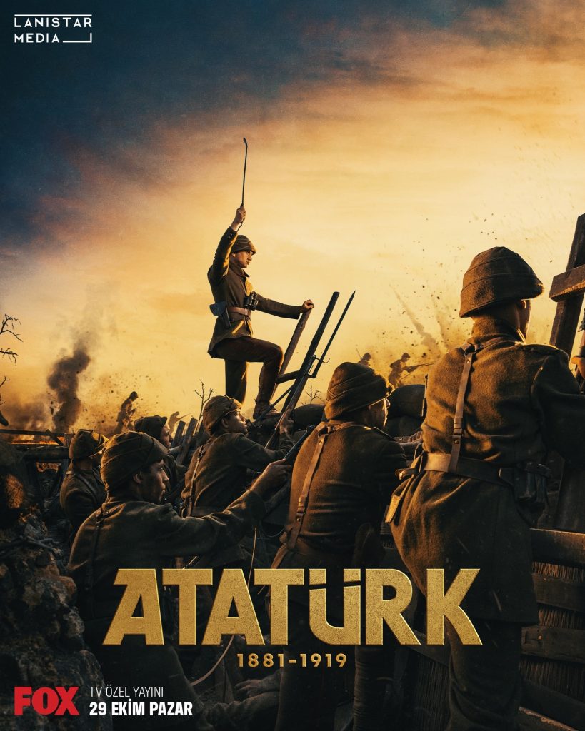 Merakla beklenen ‘Atatürk’ten Fox yayınına özel afiş yayınlandı!