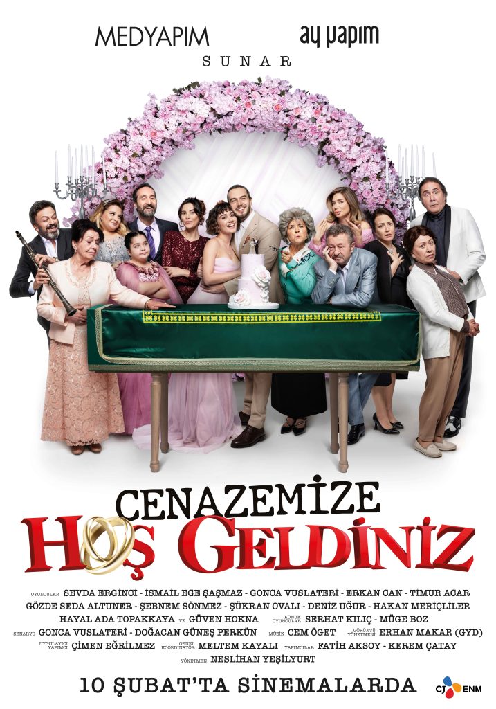Merakla beklenen Cenazemize Hoş geldiniz filminin afişi yayınlandı!