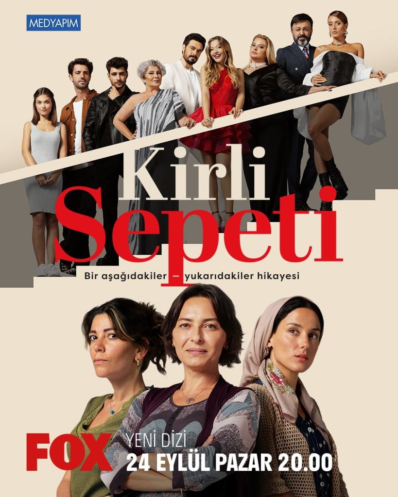 Merakla beklenen dizi Kirli Sepeti'nin afişi yayınlandı!