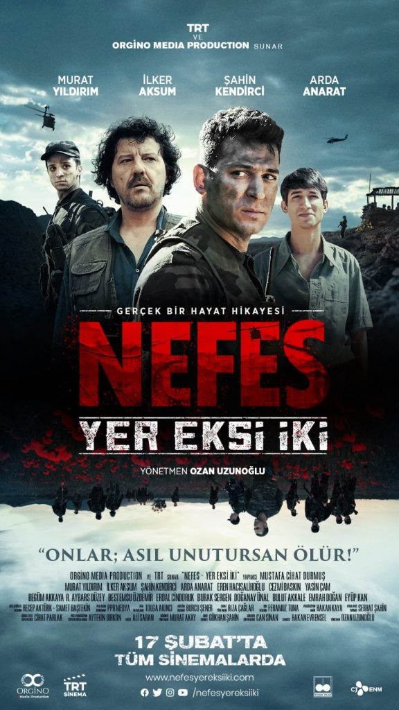 Merakla beklenen Nefes - Yer Eksi İki filminin afişi görücüye çıktı!