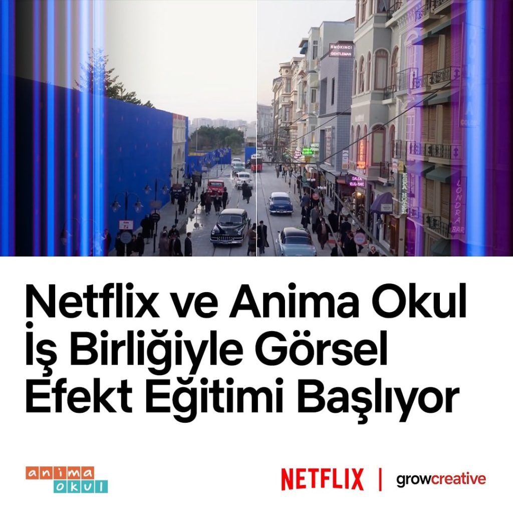 Netflix ve anima okul iş birliğiyle görsel efekt eğitimi başlıyor!