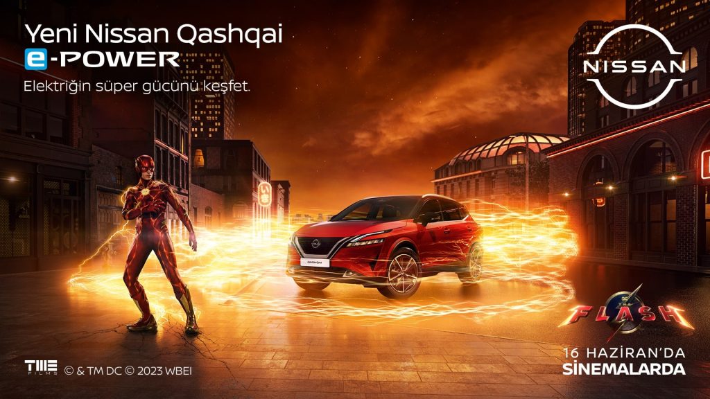 Nissan “The Flash” ile beyaz perdede seyirci karşısına çıkıyor!