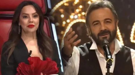 O Ses Türkiye'ye damga vuran bakışlar! Ebru Gündeş ve Kerem Alışık...
