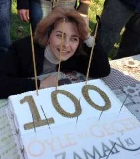 'Öyle Bir Geçer Zaman ki' ekibi 100. bölümü kutladı