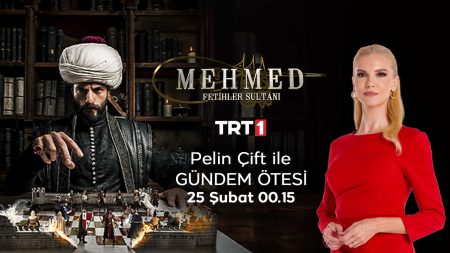 Pelin Çift ile Gündem Ötesi “Mehmed: Fetihler Sultanı” özel bölümüyle canlı yayınla TRT 1’de'