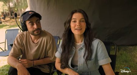 Pınar Deniz'in Disney+ kamera arkası görüntüleri!