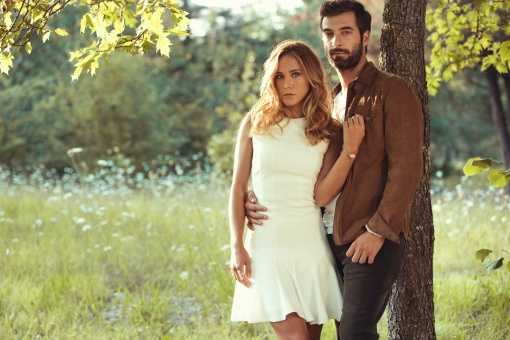 Poyraz ve Ayşegül'den romantik kareler