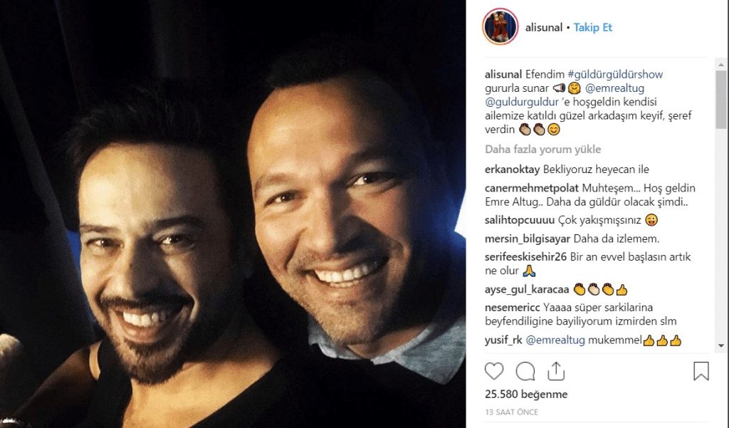 Şarkıcı Emre Altuğ yeni sezonda Güldür Güldür ekibinde olacak!