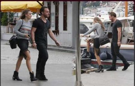 Serenay ile Kerem ilk kez el ele
