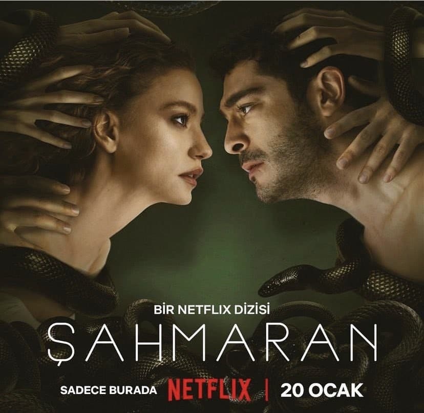 Serenay Sarıkaya ve Burak Deniz’li Şahmaran dizisinin afişi yayınlandı!