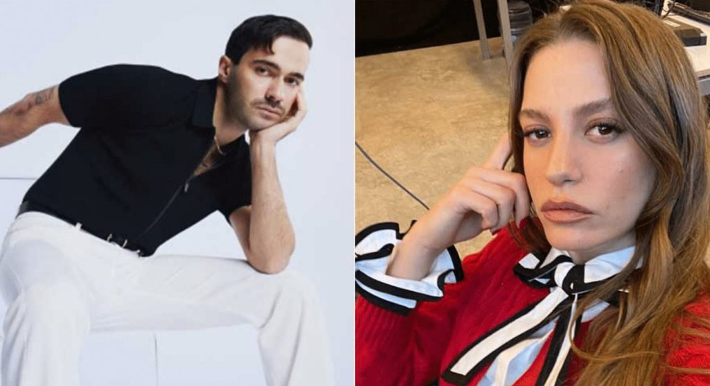 Serenay Sarıkaya ve Mert Demir ilk kez el ele! Serenay Sarıkaya ve Mert Demir ilk kez el ele!