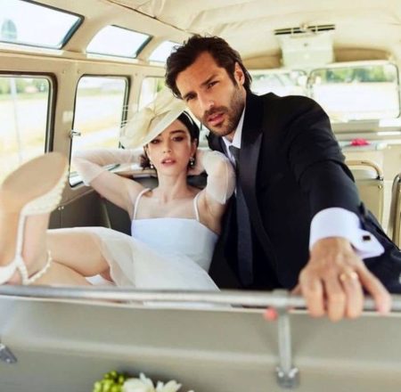 Serkan Çayoğlu ve Özge Gürel'den romantik kutlama!