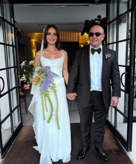 Serkan Keskin ve Meriç Aral evlendi