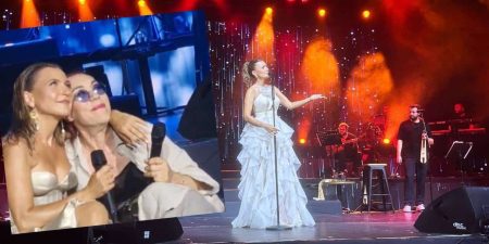 Şevval Sam'ın 30. yıl konserine annesiyle düeti damga vurdu