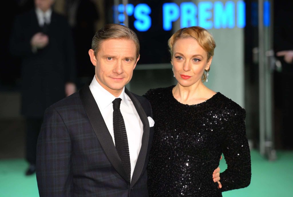Sherlock'un yıldızları Martin Freeman ve Amanda Abbington ayrıldı!