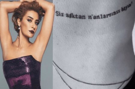 Sıla'nın dövmesindeki şiirin anlamını kendisi açıkladı! "Ahmet Kural'a gönderme değil"