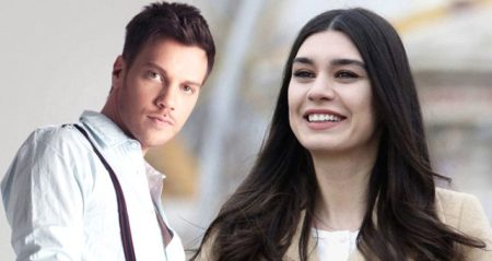 Sinan Akçıl'dan sevgilisi Burcu Kıratlı'ya çelenk!