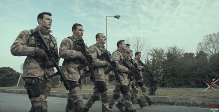 Söz dizisi 65. bölümde askerlerin söylediği Gündoğdu Marşı'nın sözleri