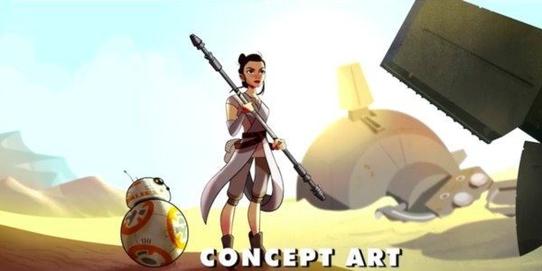 Star Wars yeni bir animasyon ile ekranlara dönüyor!