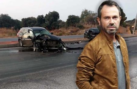 Terzi'nin Mustafa'sı Olgun Şimşek trafik kazası geçirdi!