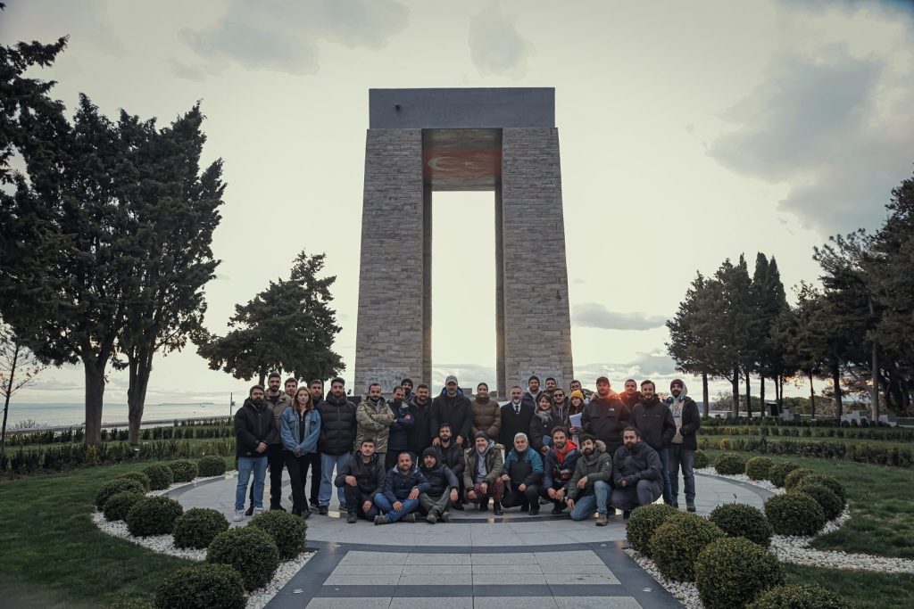 Teşkilat dizisi ekibi ‘Çanakkale Şehitler Anıtı’nda!