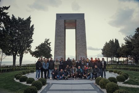 Teşkilat dizisi ekibi ‘Çanakkale Şehitler Anıtı’nda!