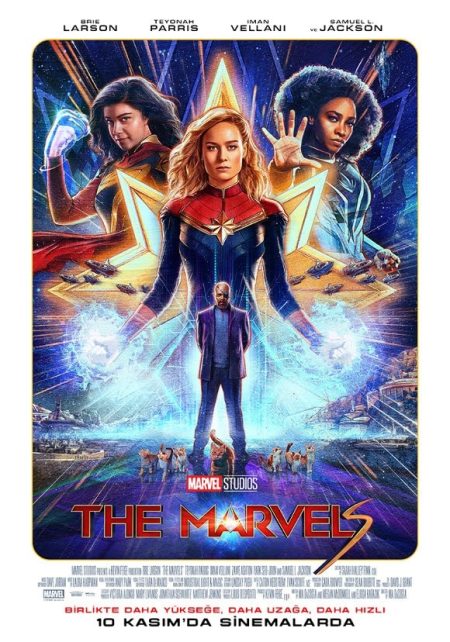 The Marvels’tan yeni fragman yayında! Ekip muhteşem afişte bir arada!