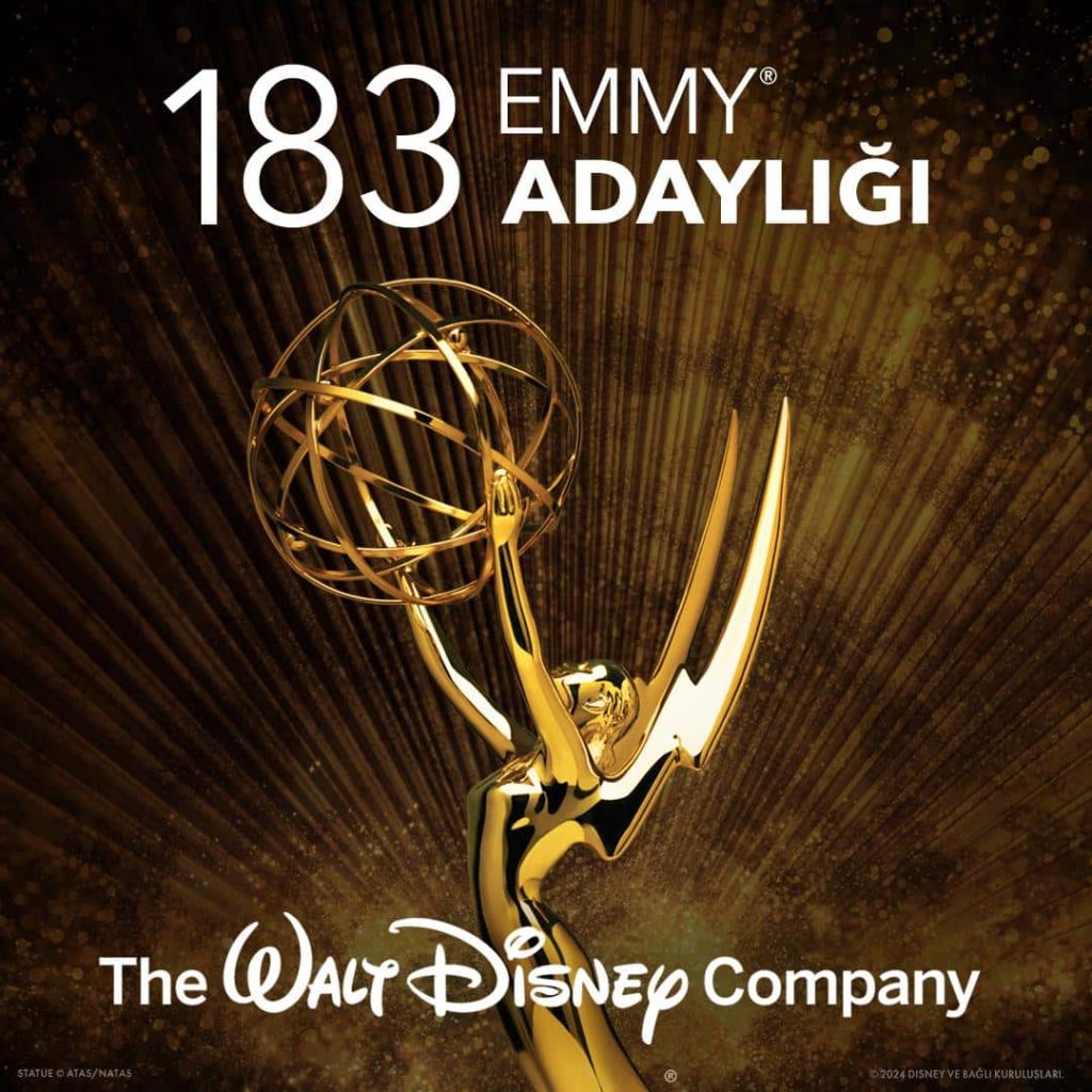 The Walt Disney Company'nin 183 yapımı Emmy adayı oldu!