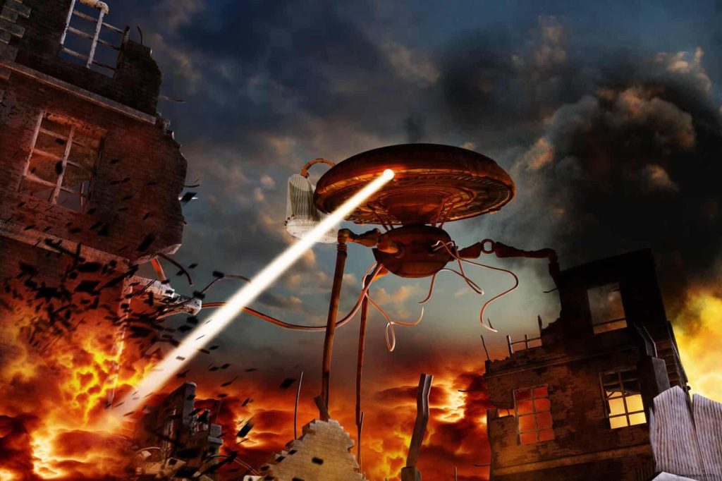 The War of the Worlds dizisinin çekimleri başladı! İlk kare geldi!