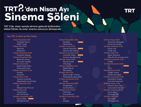 TRT 2'den Nisan Ayında Her Akşam Farklı Film!