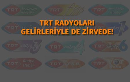 TRT radyoları gelirleriyle de zirvede!