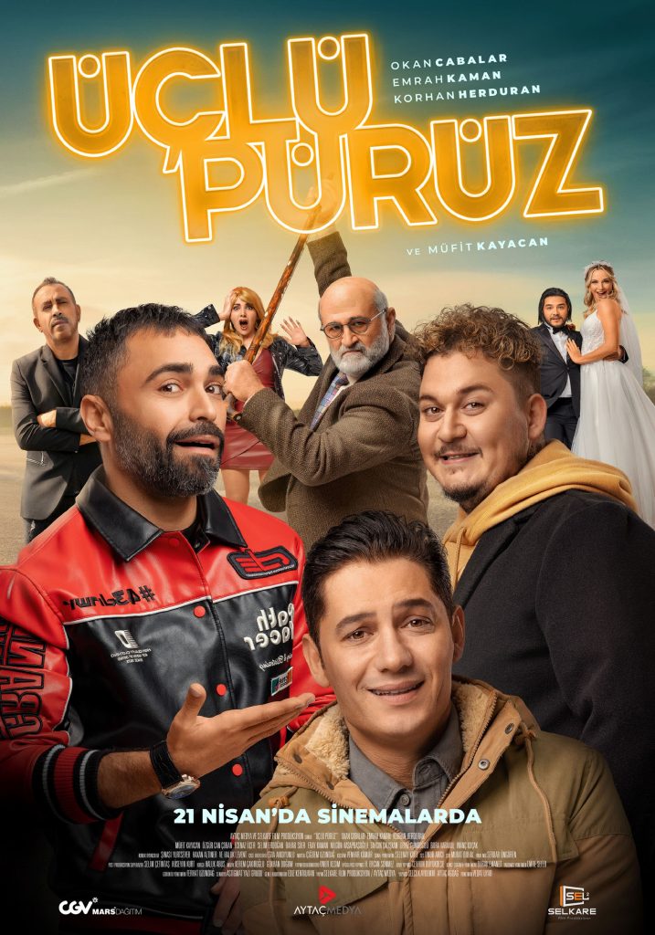 Üçlü Pürüz filmi 21 Nisan’da sinemalarda!
