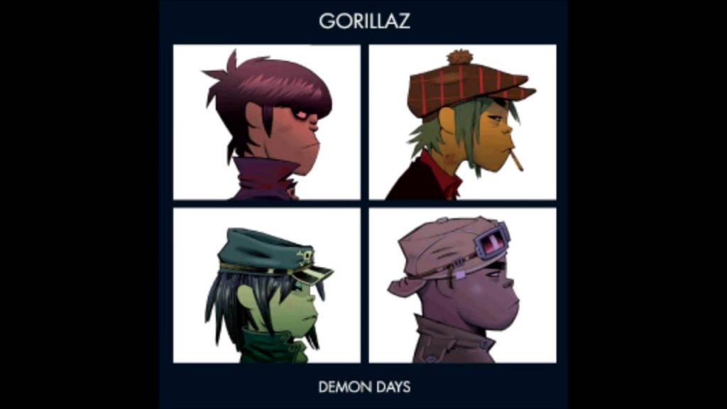 Ünlü müzik grubu Gorillaz